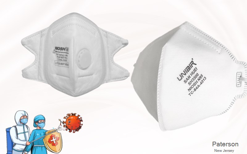 Paterson Passaic New Jersey NJ N95 mask