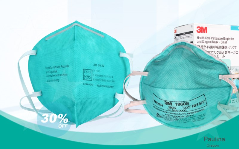 Paulina Crook Oregon OR N95 mask