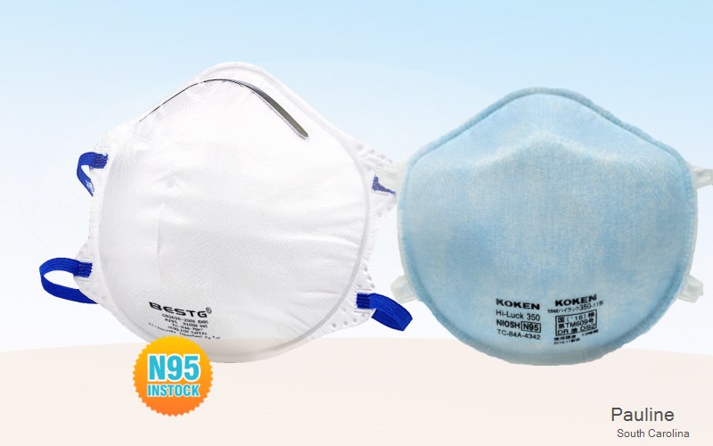 Pauline Spartanburg South Carolina SC N95 mask