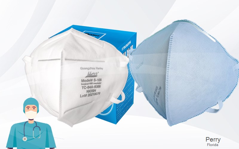 Perry Taylor Florida FL N95 mask