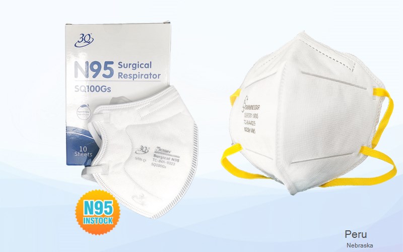 Peru Nemaha Nebraska NE N95 mask
