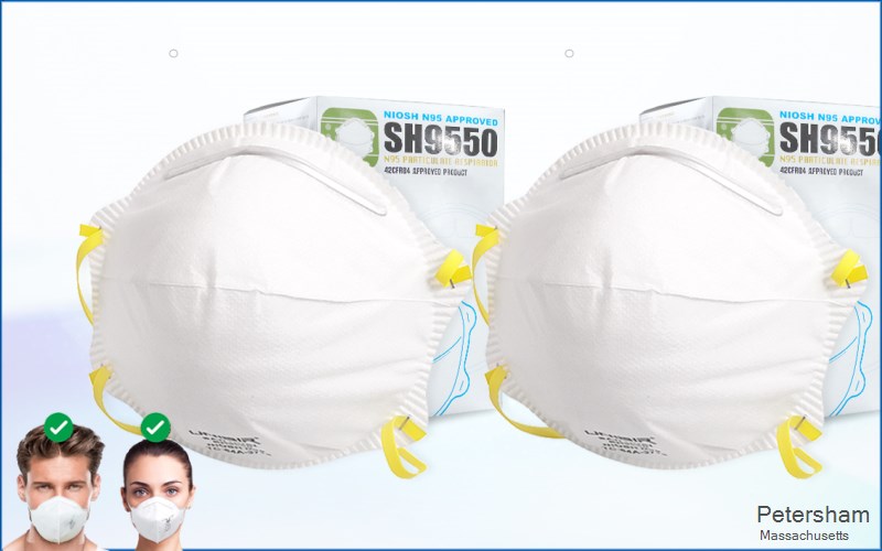 Petersham Worcester Massachusetts MA N95 mask