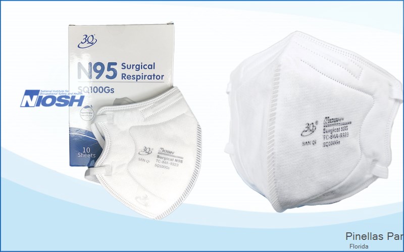 Pinellas Park Pinellas Florida FL N95 mask