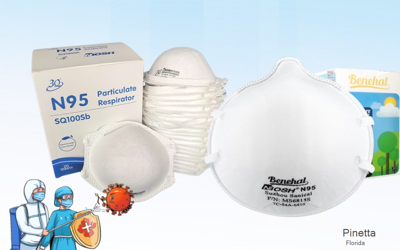 Pinetta Madison Florida FL N95 mask