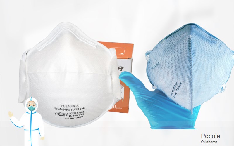 Pocola Le Flore Oklahoma OK N95 mask