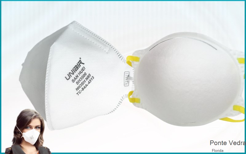 Ponte Vedra Beach Saint Johns Florida FL N95 mask