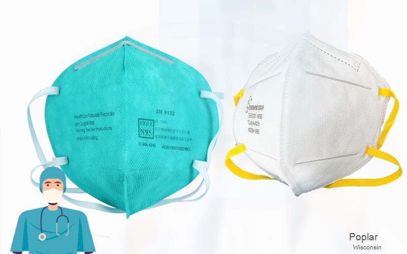 Poplar Douglas Wisconsin WI N95 mask