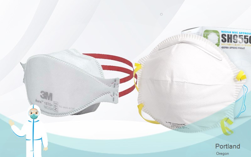 Portland Washington Oregon OR N95 mask