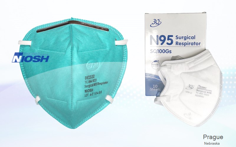 Prague Saunders Nebraska NE N95 mask