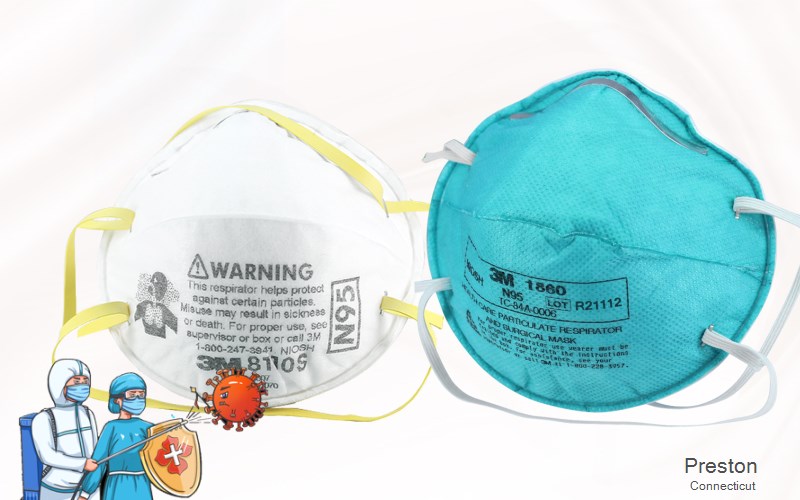 Preston New London Connecticut CT N95 mask