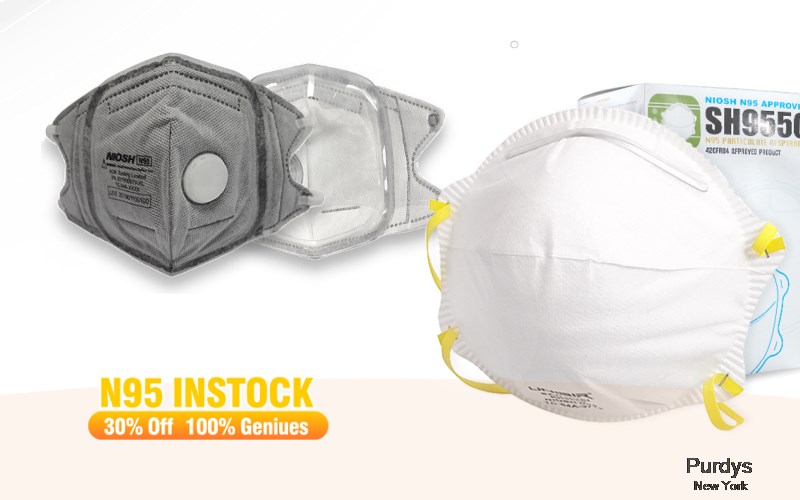 Purdys Westchester New York NY N95 mask