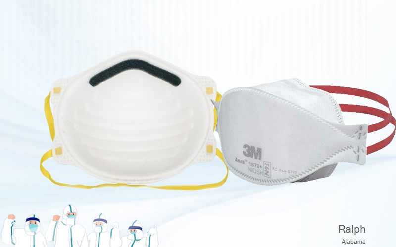 Ralph Tuscaloosa Alabama AL N95 mask