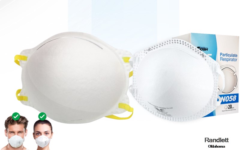 Randlett Cotton Oklahoma OK N95 mask