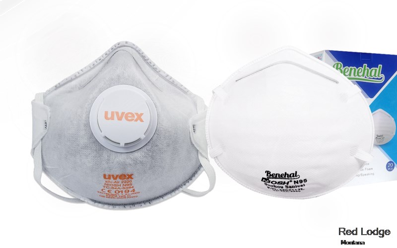 Red Lodge Carbon Montana MT N95 mask
