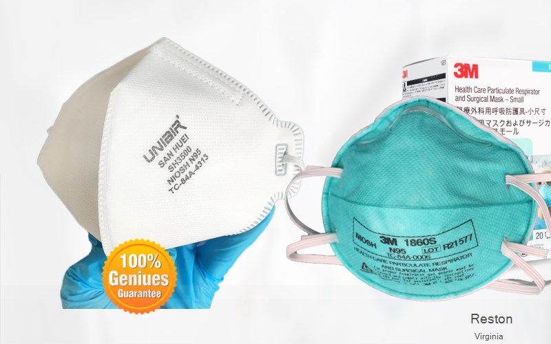Reston Fairfax Virginia VA N95 mask
