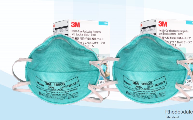 Rhodesdale Dorchester Maryland MD N95 mask
