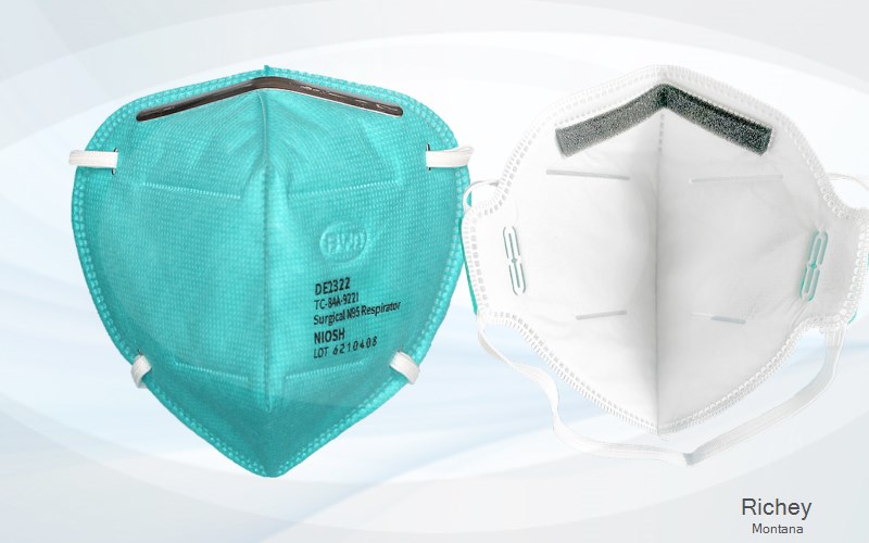 Richey Dawson Montana MT N95 mask