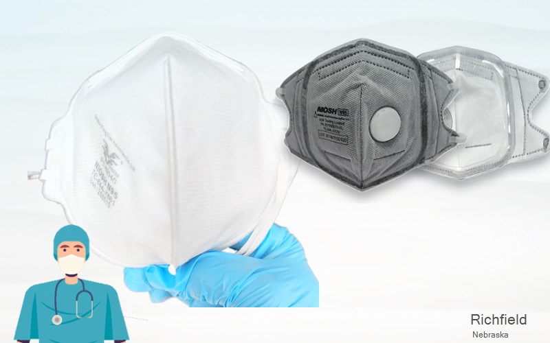 Richfield Sarpy Nebraska NE N95 mask