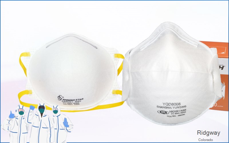 Ridgway Ouray Colorado CO N95 mask