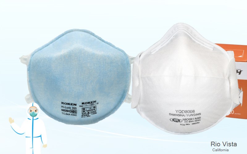 Rio Vista Solano California CA N95 mask