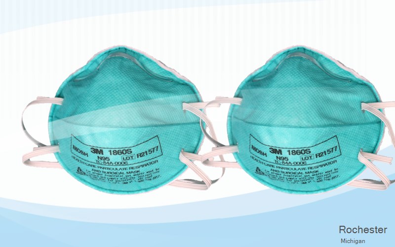 Rochester Oakland Michigan MI N95 mask