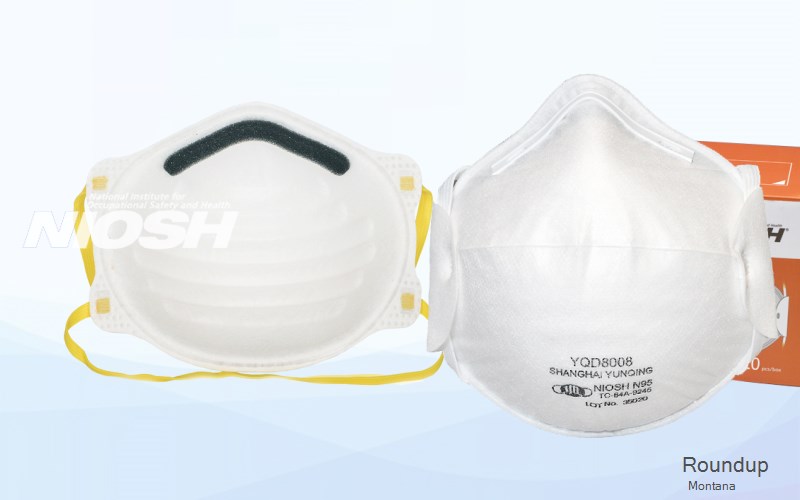 Roundup Musselshell Montana MT N95 mask