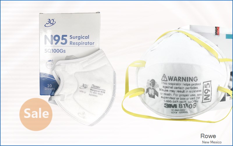 Rowe San Miguel New Mexico NM N95 mask