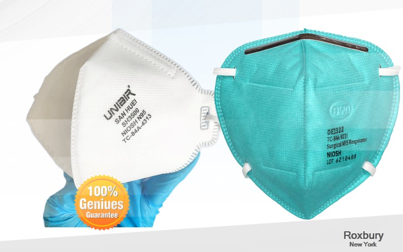 Roxbury Delaware New York NY N95 mask