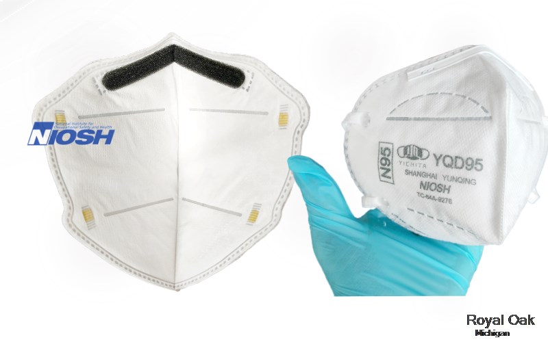 Royal Oak Oakland Michigan MI N95 mask