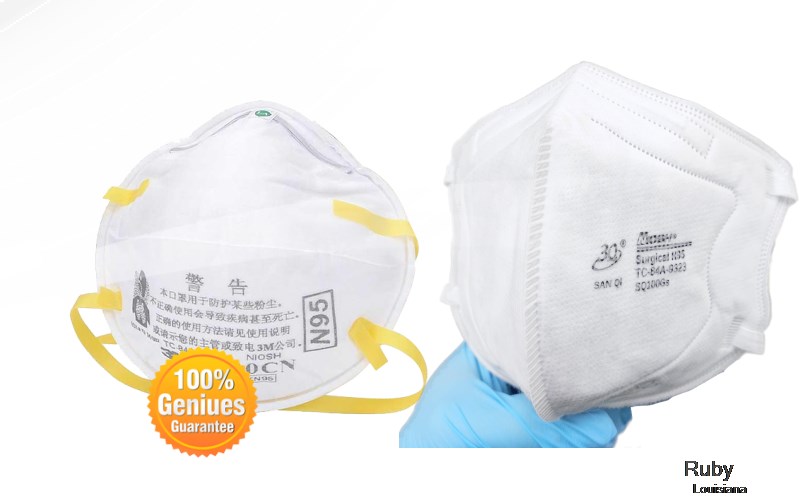 Ruby Rapides Louisiana LA N95 mask
