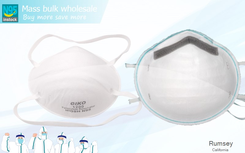 Rumsey Yolo California CA N95 mask