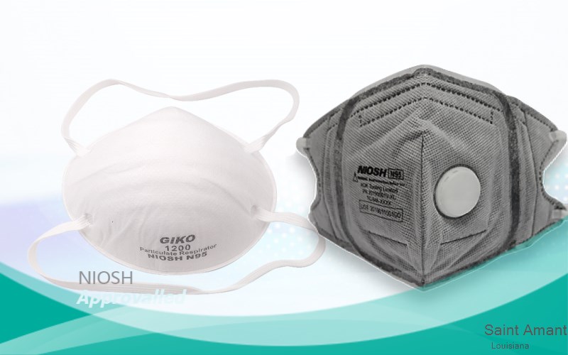Saint Amant Ascension Louisiana LA N95 mask