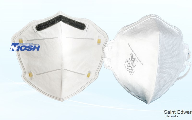 Saint Edward Boone Nebraska NE N95 mask