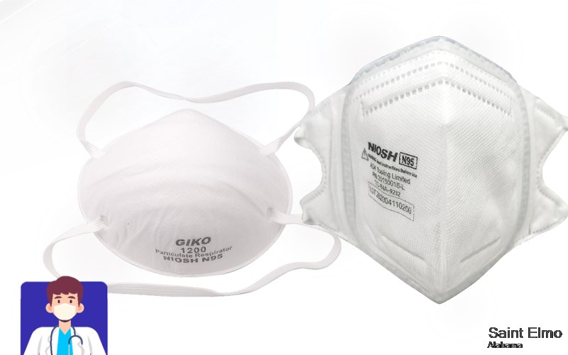 Saint Elmo Mobile Alabama AL N95 mask