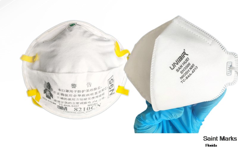 Saint Marks Wakulla Florida FL N95 mask