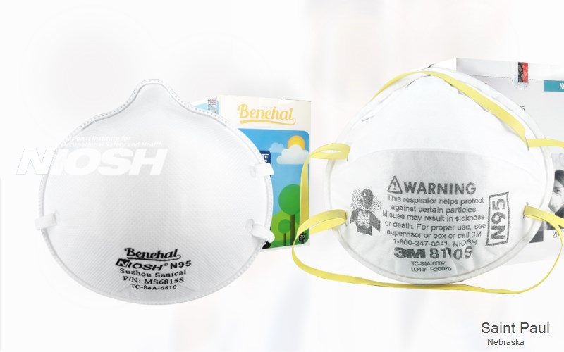Saint Paul Howard Nebraska NE N95 mask