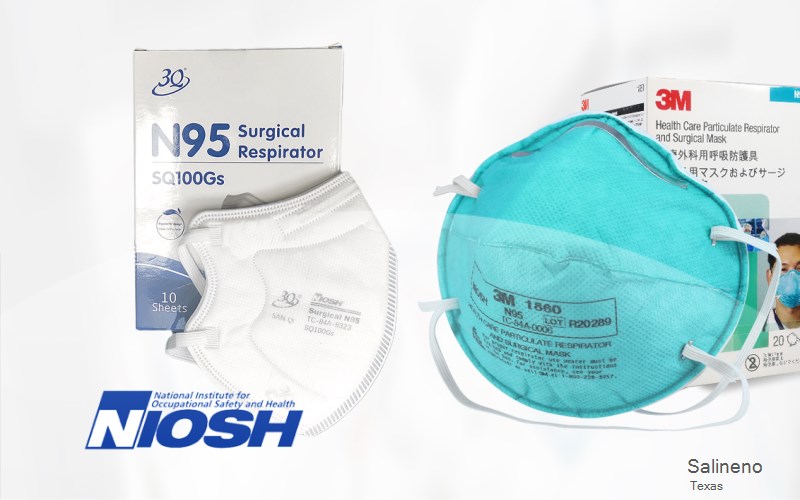 Salineno Starr Texas TX N95 mask
