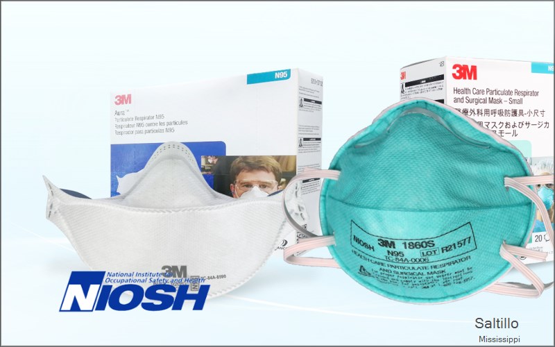 Saltillo Lee Mississippi MS N95 mask