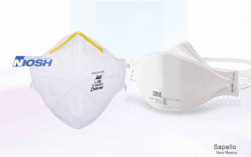 Sapello San Miguel New Mexico NM N95 mask