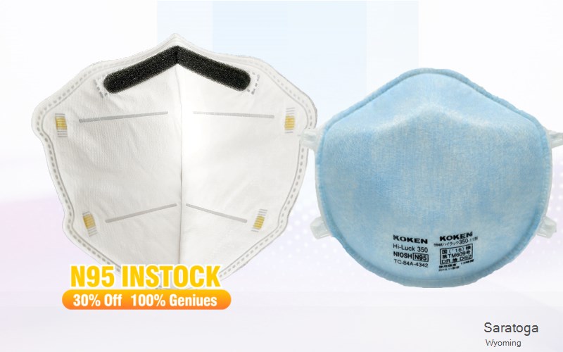 Saratoga Carbon Wyoming WY N95 mask