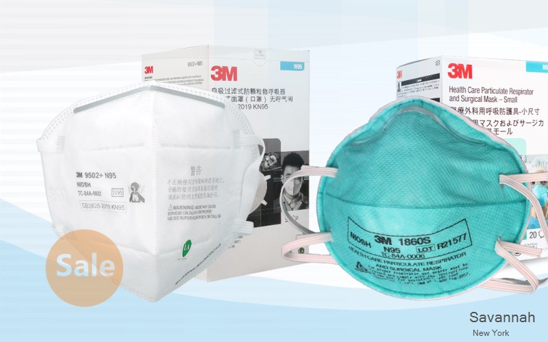 Savannah Wayne New York NY N95 mask
