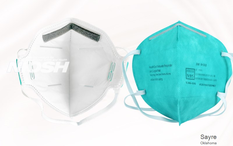 Sayre Beckham Oklahoma OK N95 mask