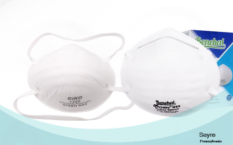 Sayre Bradford Pennsylvania PA N95 mask