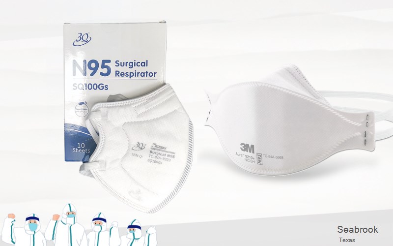 Seabrook Harris Texas TX N95 mask
