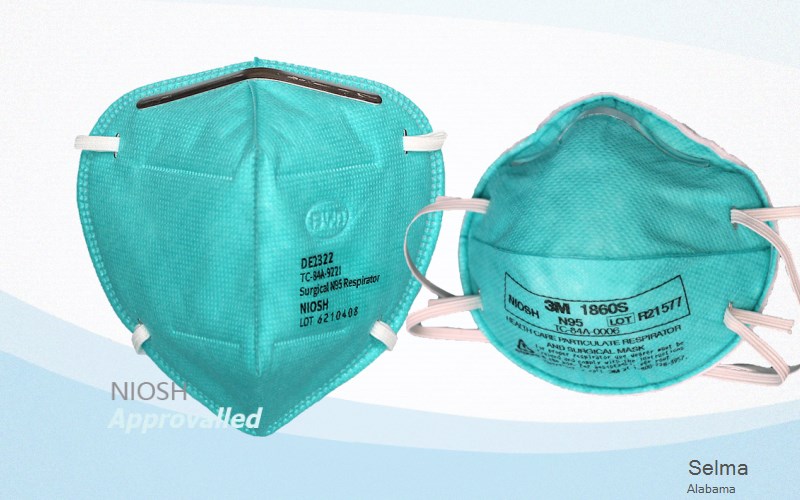 Selma Dallas Alabama AL N95 mask