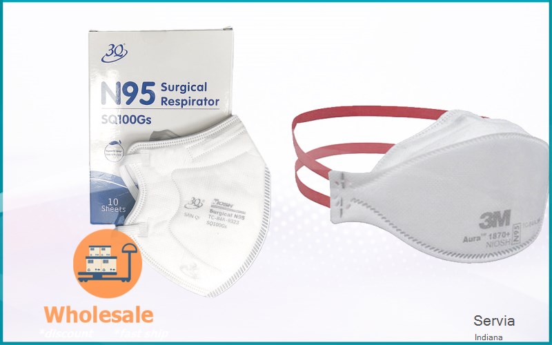 Servia Wabash Indiana IN N95 mask