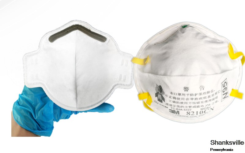Shanksville Somerset Pennsylvania PA N95 mask