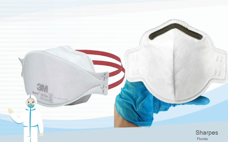 Sharpes Brevard Florida FL N95 mask