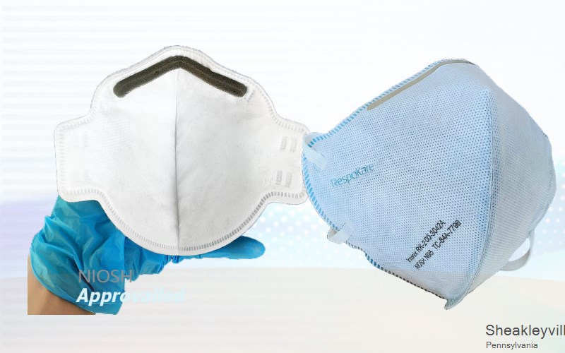 Sheakleyville Mercer Pennsylvania PA N95 mask