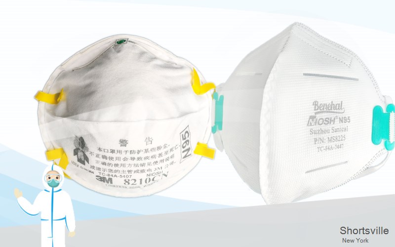 Shortsville Ontario New York NY N95 mask
